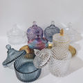 Nordic Crystal Crystal Glass Candy Storage Storage