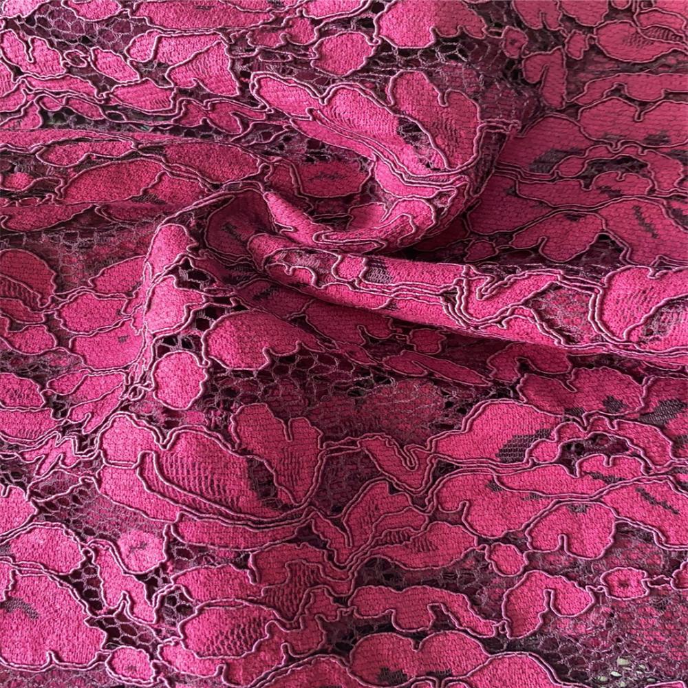 Fancy Nylon Cotton Rayon Lace