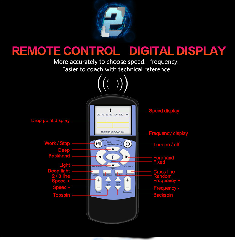 Siboasi Professional W7 Τένις Best Ball Shooting Machine