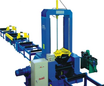 Web Height 1800mm H beam Assembling Machine