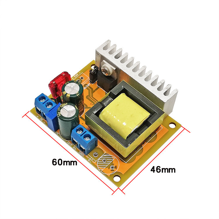 High Voltage DC-DC Boost Converter 8V-32V to ±45V-390V Adjustable ZVS Capacitor Charging Power Supply Module