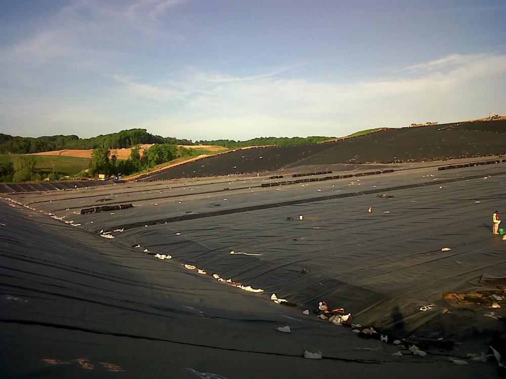 Μηχανική HDPE Geomembrane Water Proof Liner