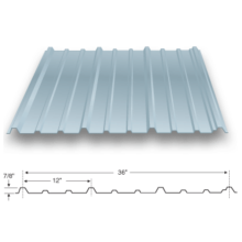 Wide Rib Exposed Fastener Metal Panel forming machine