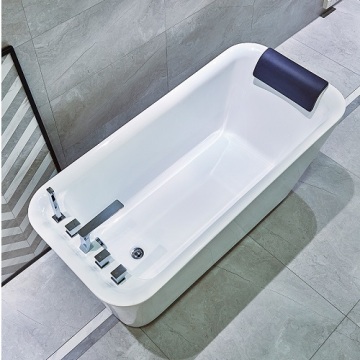 Vasca da bagno indipendente in acrilico dal design semplice