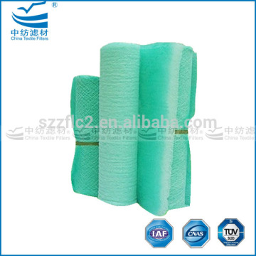 Fiberglass paint arrestor filter media