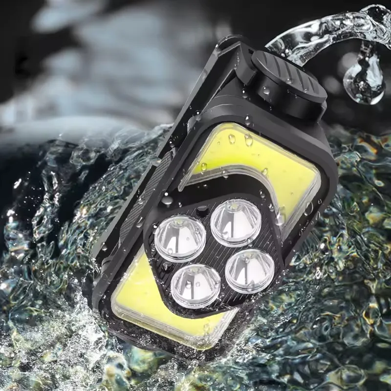 Fast Charging Type-C LED Headlamps for Camping and Hiking