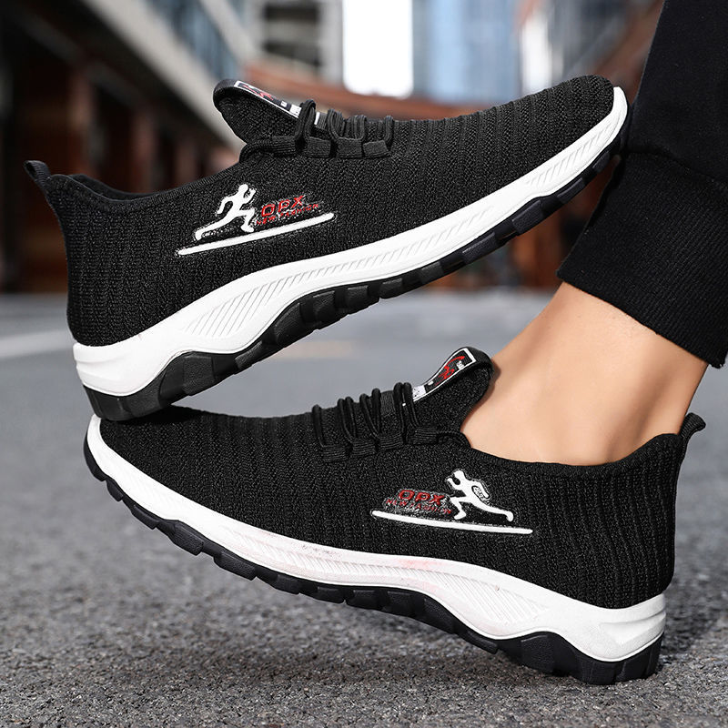 Breathable cloth shoes Daisy men's  casual sports walking shoes for middle-aged and old people fashion running shose