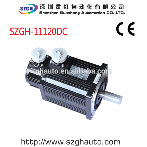 The 110mm frame size and 3000r/min servo motor