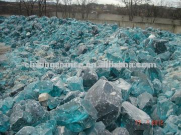 ocean blue big glass rocks