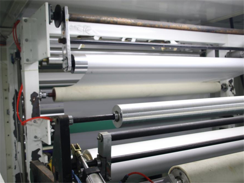 adhesive film for coated metal gloss finish sheet