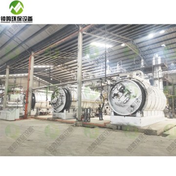 Pyrolysis of Waste Oil to Diesel Distillation Plant