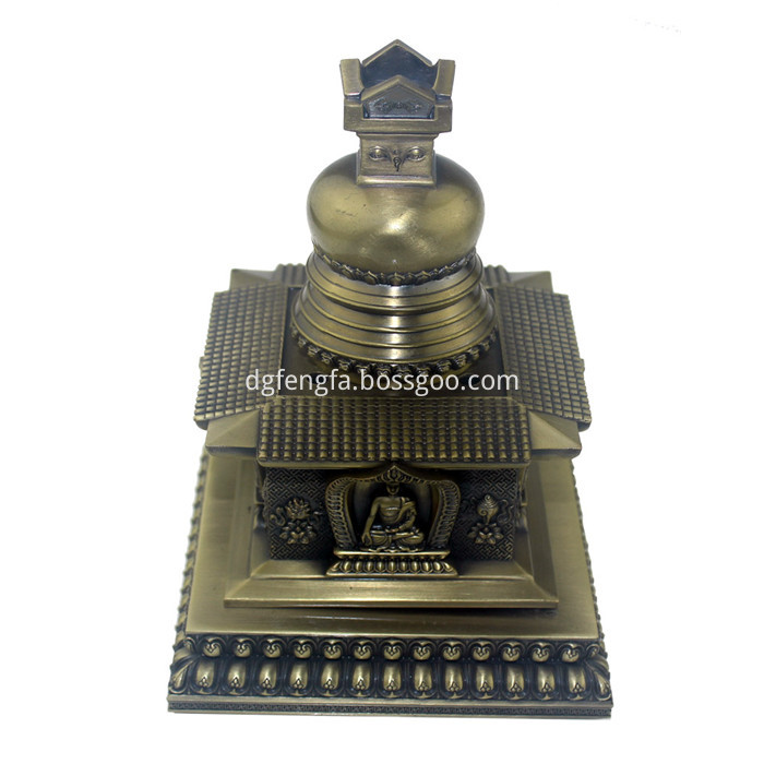 Custom zinc alloy bronze pagoda