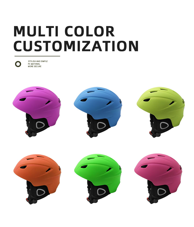 CE certified protective skating skiing Helmets adjustable sports winter adults skateboard ski snow helmet