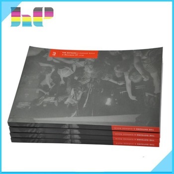Personalized perfect bound softcover book printing