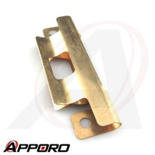 APPORO Progressive Stamping Mold Tooling BeCu Beryllium Copper Flat Clip Spring Dashboard Grounding Spring