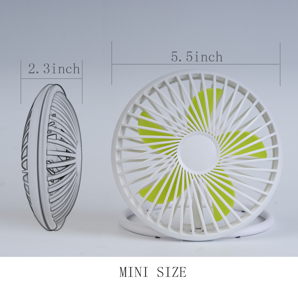 USB Mini Desktop Fan maka PC Kọmputa Laptọọpụ