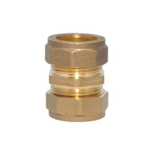 Brass PE-PPR compression straight fitting