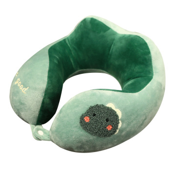 Customizable Cartoon Towel Embroidered U-Shaped Pillow