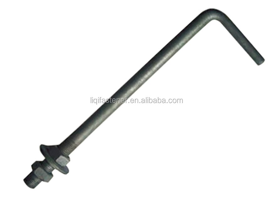 Factory Foundation Anchor Bolts carbon steel L/J / U / I Shape