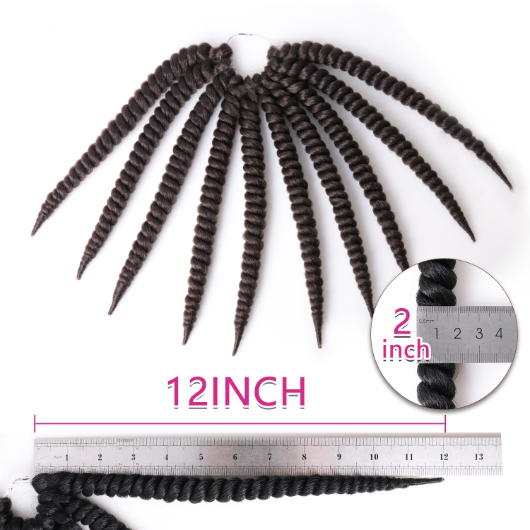 Synthetic Attachment Kid Hair Extension Chignon Pre Stretch Synthetic Crochet Braiding Hair For Kids