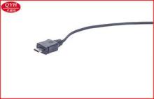 Black Micro To USB retractable computer cables 3.5mm USB Pl