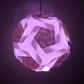 Nova lanterna Led Diy decoração festa IQ Puzzle luz
