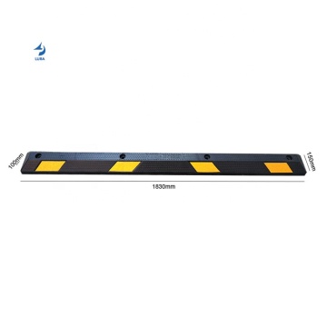1830mm Rubber Parking Stoppers and Blocks: Chinese Manufacturer