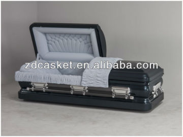 New design 18 ga funeral metal casket