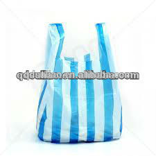 T-shirt plastic carry bag