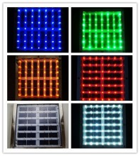 Motion sensor solar led underground lamp