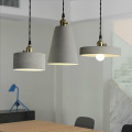 LEDER Simple Concrete Pendant Light