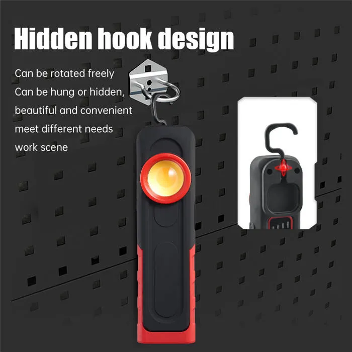 Ultra-Bright Magnetic COB Work Light for Automotive Repairs