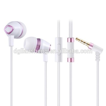 2016 latest handsfree plastic earphones, plastic earphones with mic, good looking earphones with plastic mic