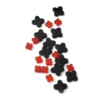 Natural Brazile Agates Four Leaf Clover cuting