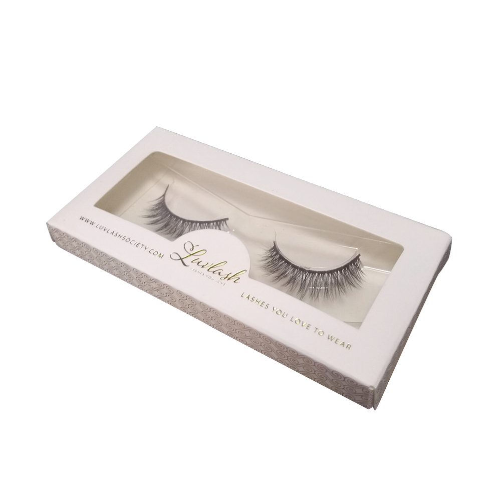 Custom Designed Gold Foil Affordable Mink Lashes Box