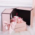 Luxus -Preserve Rose Geschenkbox Verpackung für Blume