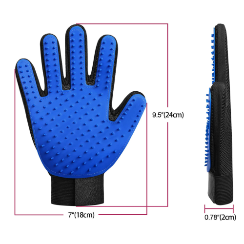 2 Gentle Pet Grooming Gloves