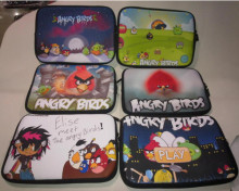 Angry bird neoprene laptop bag