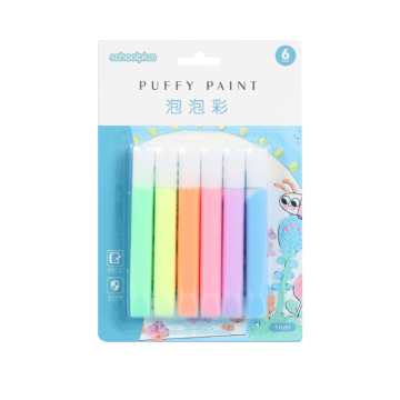 3D DIY Magic Puffy Acrylic Permanent Fabric Paint Pen, 10ml