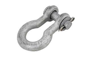 U/D Type Bolt Overhead Line Pipe Fitting Forged Stainless Steel Anchors Shackles Iron Fittings