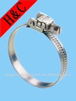 stainless steel quick lock hose strap