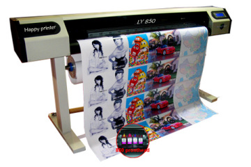 4 Color  LY-850 Inkjet Printer silmar with Kodak 1200iEncad Novajet 850 880 1000i printer