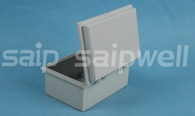 SAIP/SAIPWELL Wholesale Draw Latch Type 140*160*80mm IP65 Electrical ABS Outdoor Enclosures