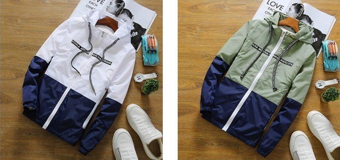 Couple Fashion Casual Hooded Sun Protection Jacket