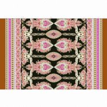 Silk Charmeuse, Made of 100% Silk Printed