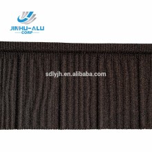 Stone Coated Metal Roofing Tile-bond tile in Black Blue Color