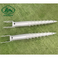 Galvanized Q235 Steel Ground Screws for City Building