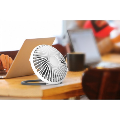 Mini ventilador de escritorio USB recargable portátil de mano