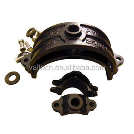 Ductile iron pipe saddle clamp