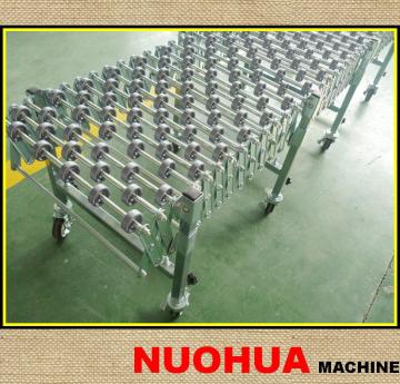 skate wheel conveyor fly wheel conveyor rail wheel conveyor